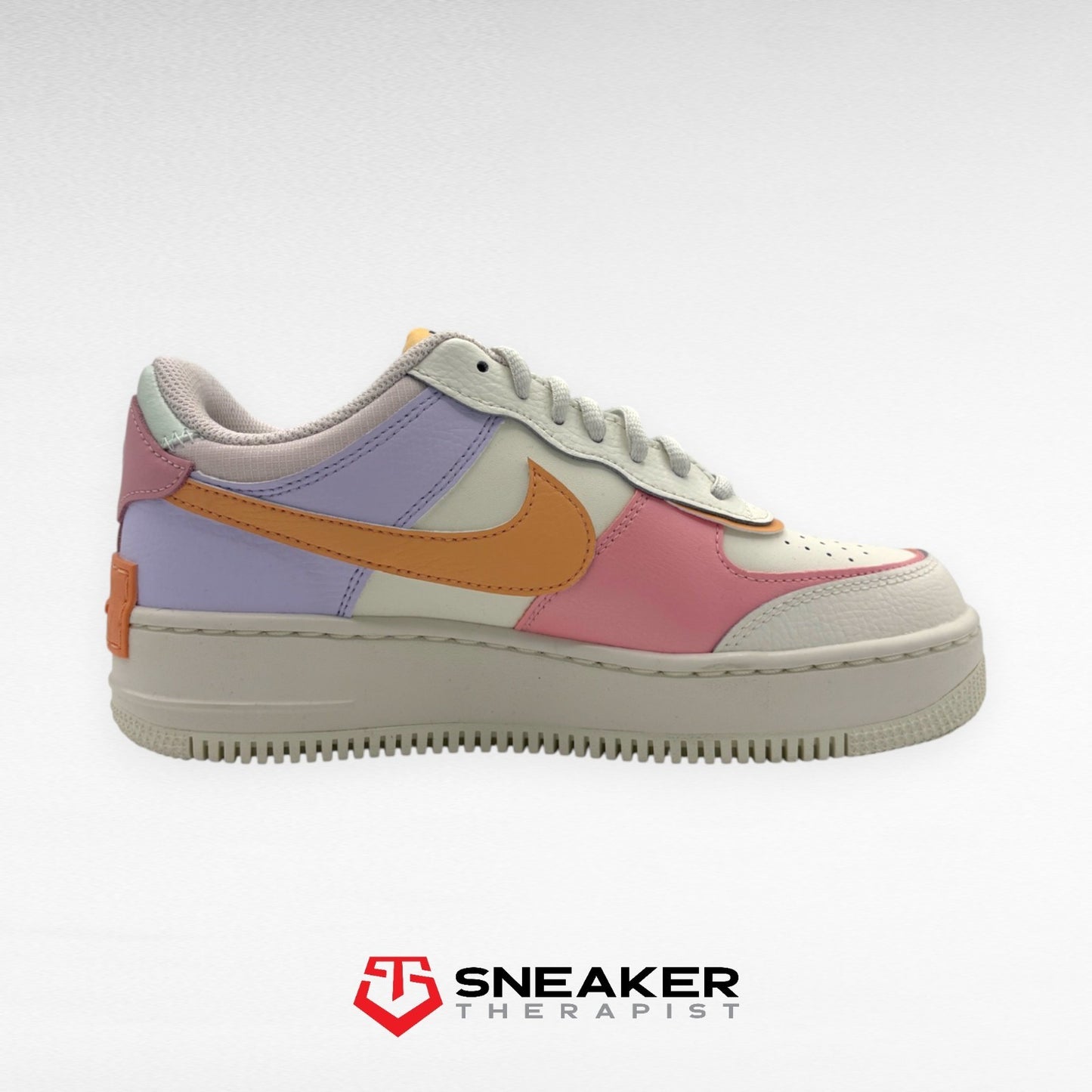Nike Wmns Air Force 1 Shadow 'Orange Chalk Pink Glaze' SKU: CI0919-111