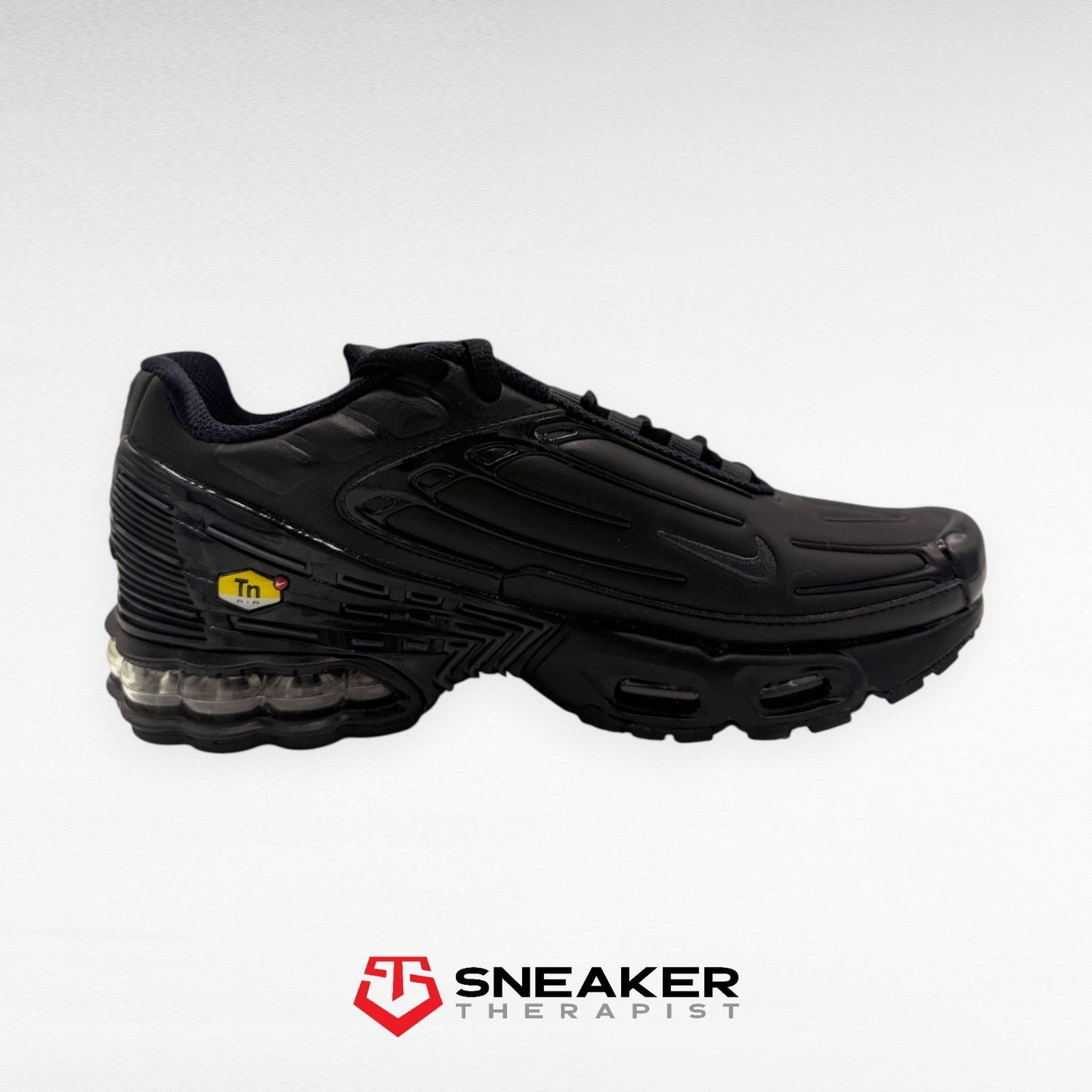Nike Air Max Plus 3 Leather 'Triple Black' SKU: CK6716-001 Gr. 38.5 | 39 | 49.5