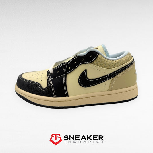 Nike Air Jordan 1 Low SE 'Coconut Milk Black' SKU: HQ3437-101 Gr. 38 & 39