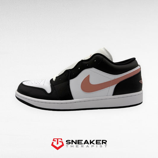 Nike Air Jordan 1 Low 'Black Rust Pink' - 553558-165 - Größe EU 47.5 | US 13