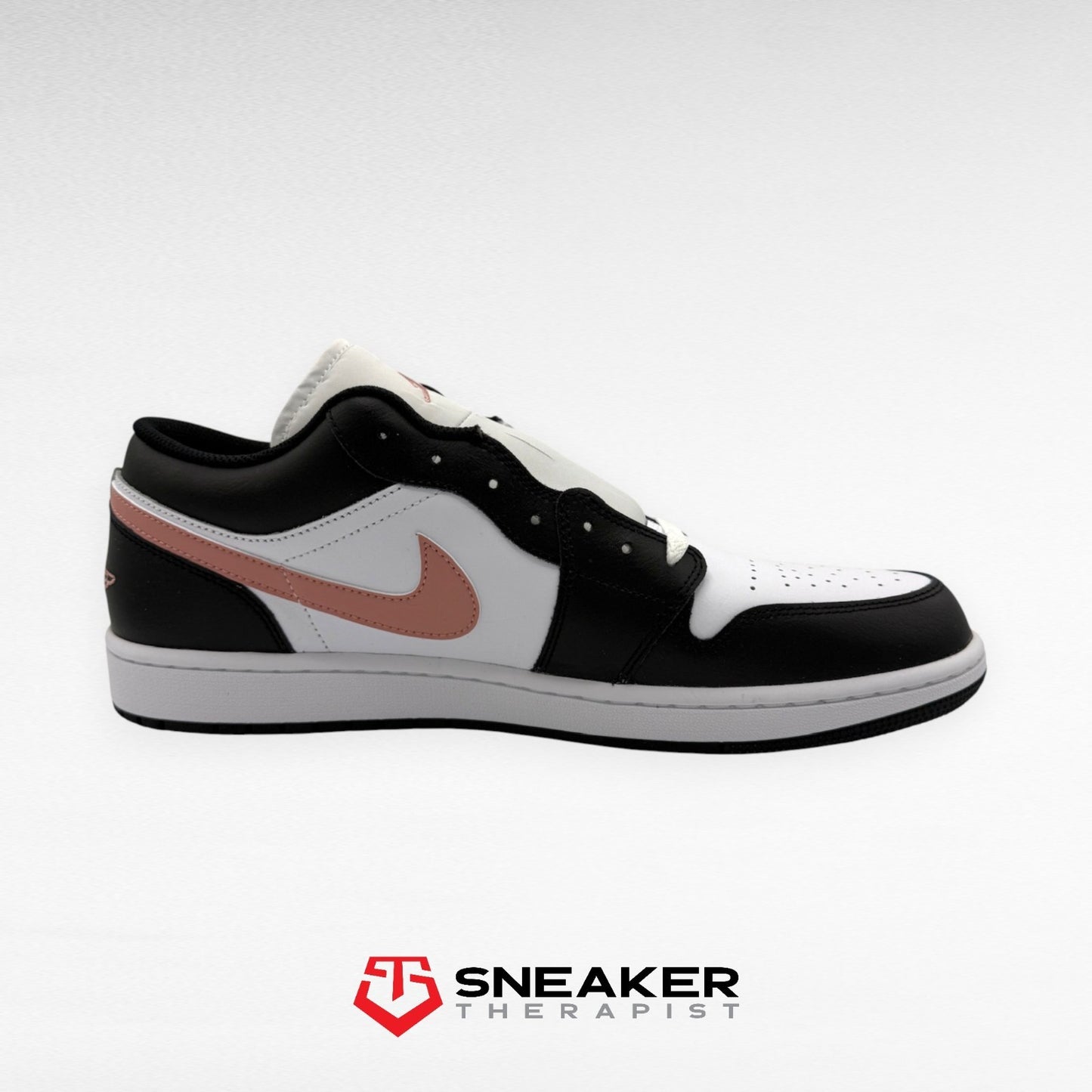 Nike Air Jordan 1 Low 'Black Rust Pink' - 553558-165 - Größe EU 47.5 | US 13