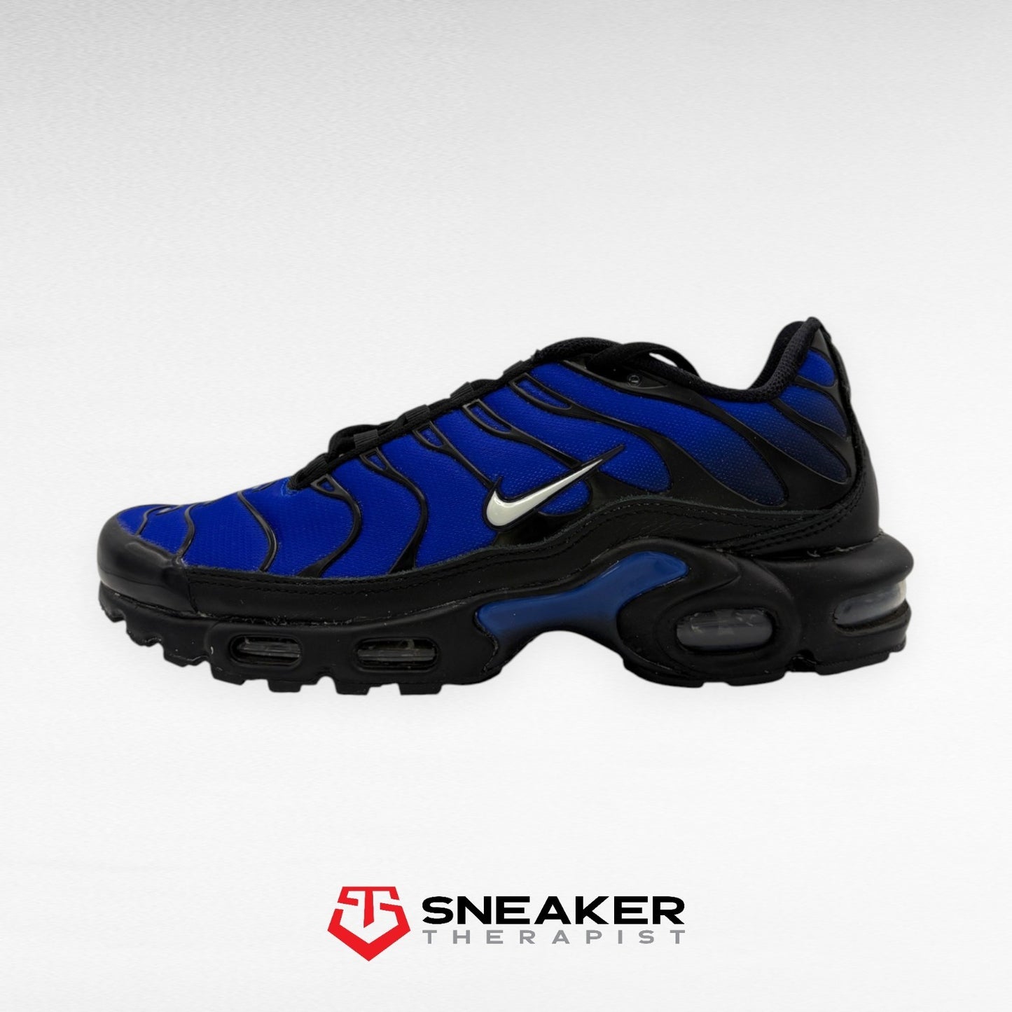 Nike Air Max Plus Premium 'Black Racer Blue' SKU: FQ7331-001 Gr. 42.5 | 44 | 45