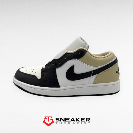 Nike Air Jordan 1 Low 'Black Toe Rattan' SKU: 553558-153 Gr. 42.5 | 45 | 47