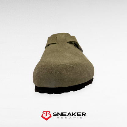 Birkenstock Boston Suede Leather 'Taupe' SKU: 0060461 Gr. 41 | 42 | 43 | 46