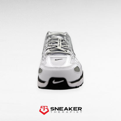 Nike P-6000 'White Metallic Silver Black' CD6404-107 Gr. 40.5 & 44.5