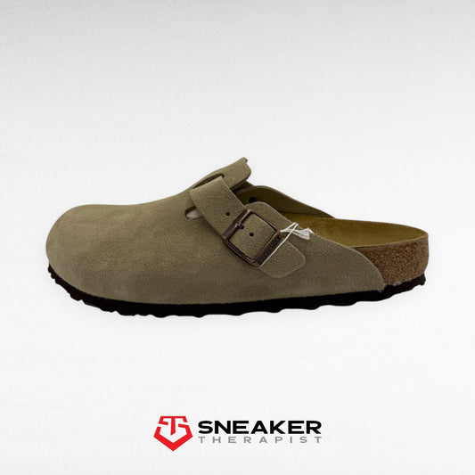 Birkenstock Boston Suede Leather 'Taupe' SKU: 0060461 Gr. 41 | 42 | 43 | 46