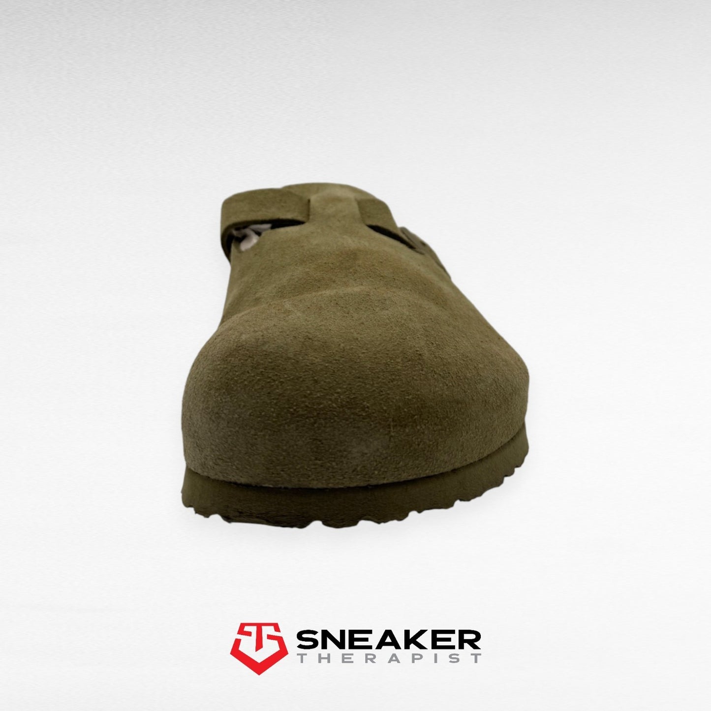 Birkenstock Boston Suede Leather 'Faded Khaki' - 1025788 - Größe  46