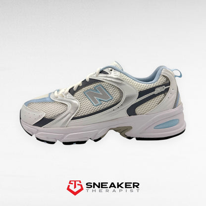 New Balance 530 'White Light Chrome Blue' SKU: MR530RA