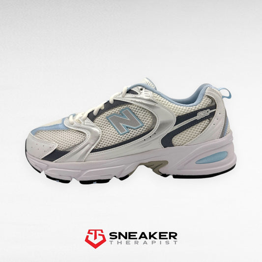 New Balance 530 'White Light Chrome Blue' SKU: MR530RA