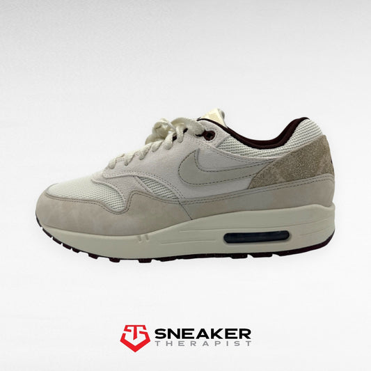 Nike Air Max 1 'Light Orewood Brown Burgundy Crush' - HF8127-100 - Gr. 46 & 47.5