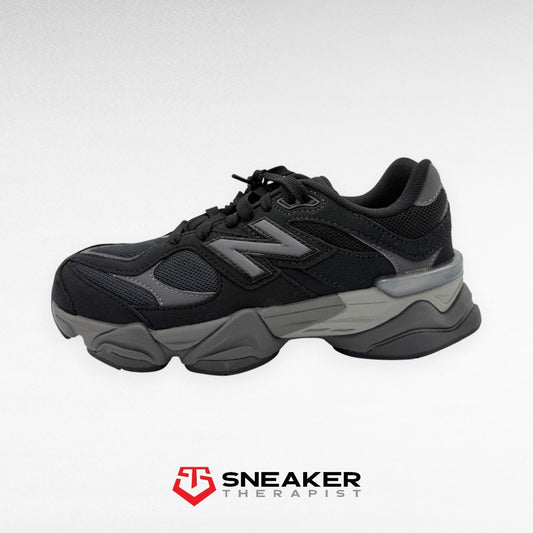 New Balance 9060 Big Kid 'Black Castlerock' - GC9060BK, 38 | 39 | 40