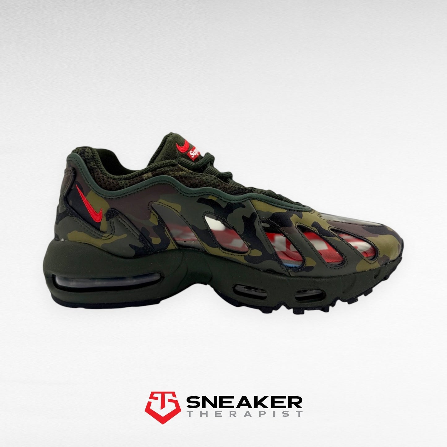Nike Supreme x Air Max 96 'Camo' - CV7652-300 - Größe 39 | 40 | 42 | 45 | 45.5