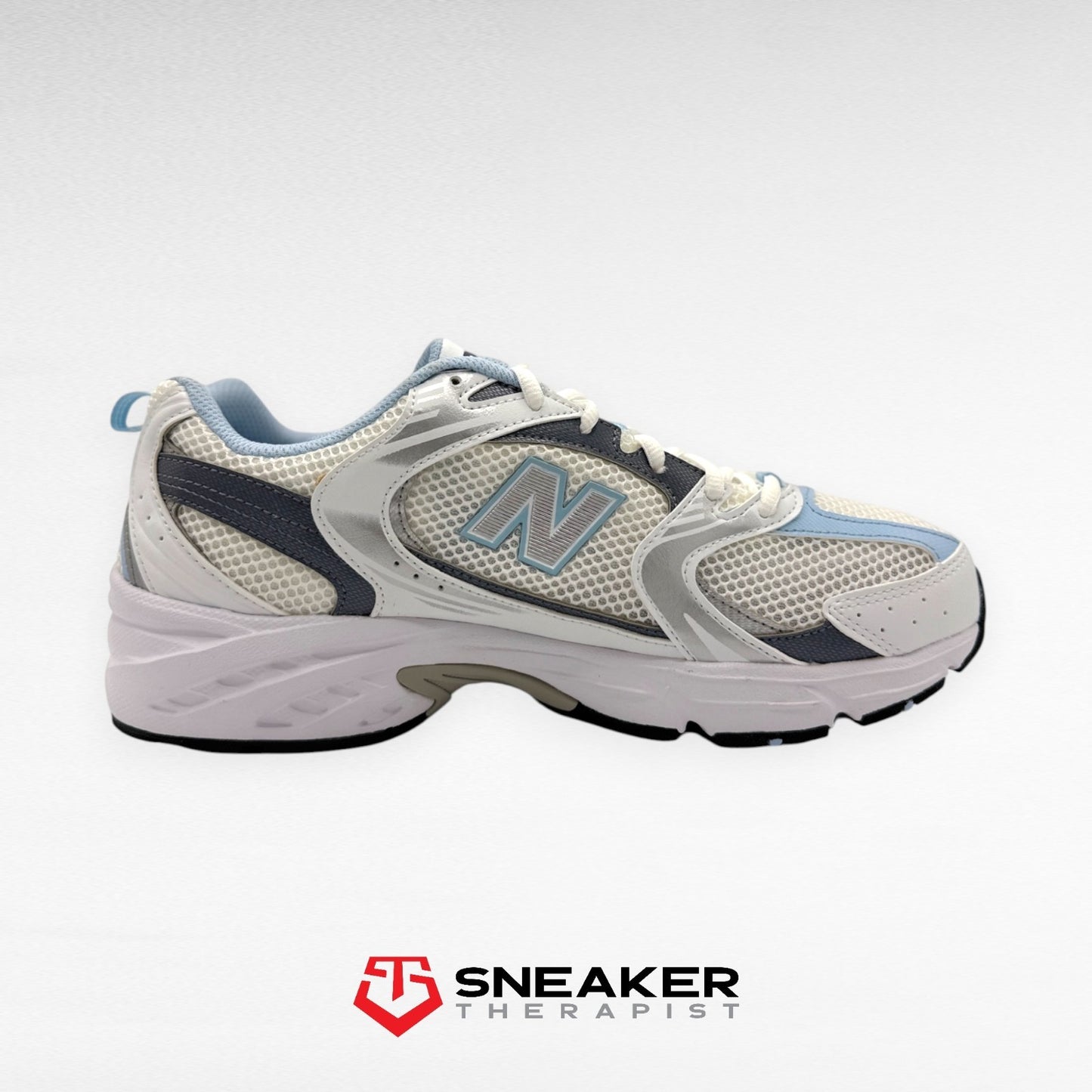 New Balance 530 'White Light Chrome Blue' SKU: MR530RA