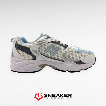 New Balance 530 'White Light Chrome Blue' SKU: MR530RA