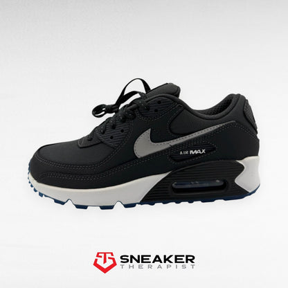 Nike Air Max 90 'Reflective Swoosh - Anthracite Industrial Blue' SKU: FV0381-001