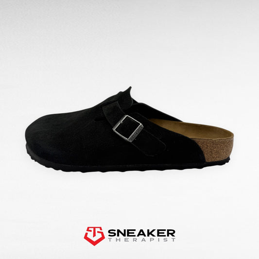 Birkenstock Boston Suede 'Black' SKU: 1027142 Gr. 42, 43  & 46