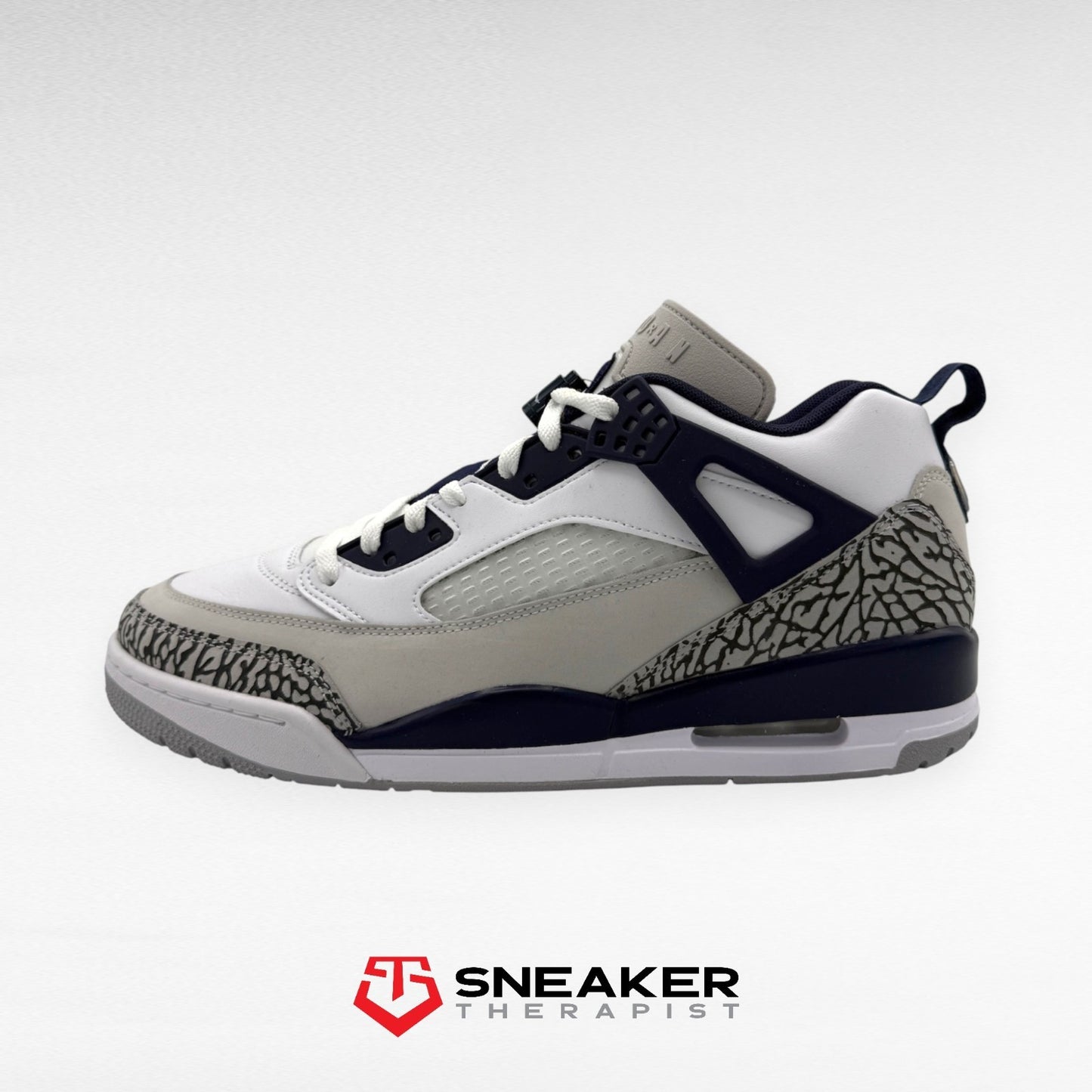 Nike Jordan Spizike Low 'White Midnight Navy' - FQ1759-140 - Größe EU 47 US 12.5