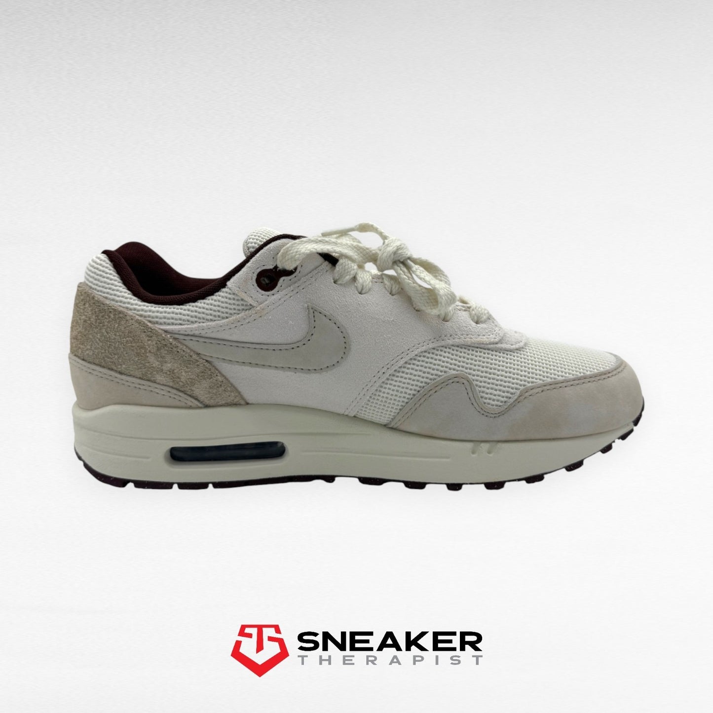 Nike Air Max 1 'Light Orewood Brown Burgundy Crush' - HF8127-100 - Gr. 46 & 47.5