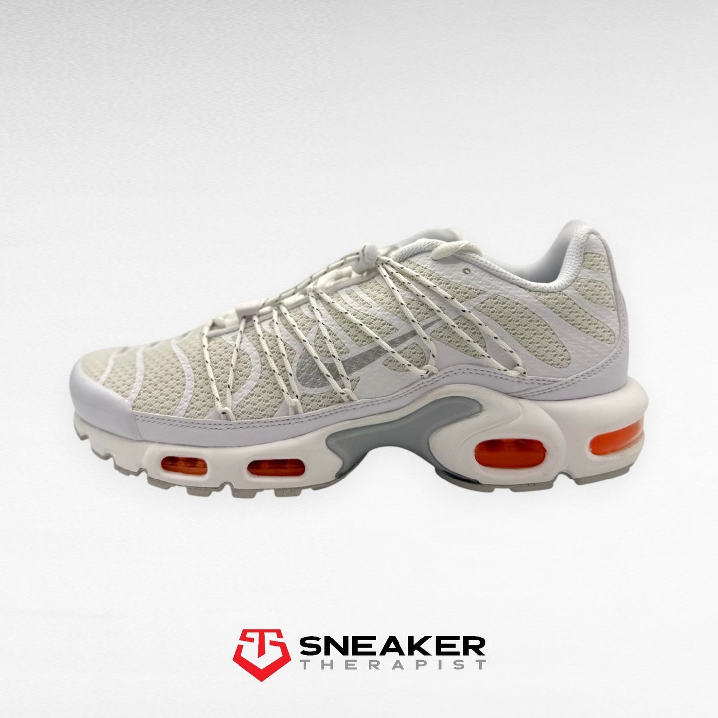 Nike Air Max Plus Utility 'White Safety Orange' SKU: FJ4232-100 all sizes 