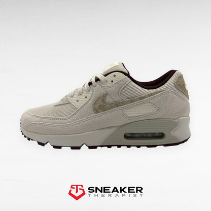 Nike Air Max 90 Premium 'Phantom Burgundy Crush' - HQ1712-001 Größe EU 43 US 9.5