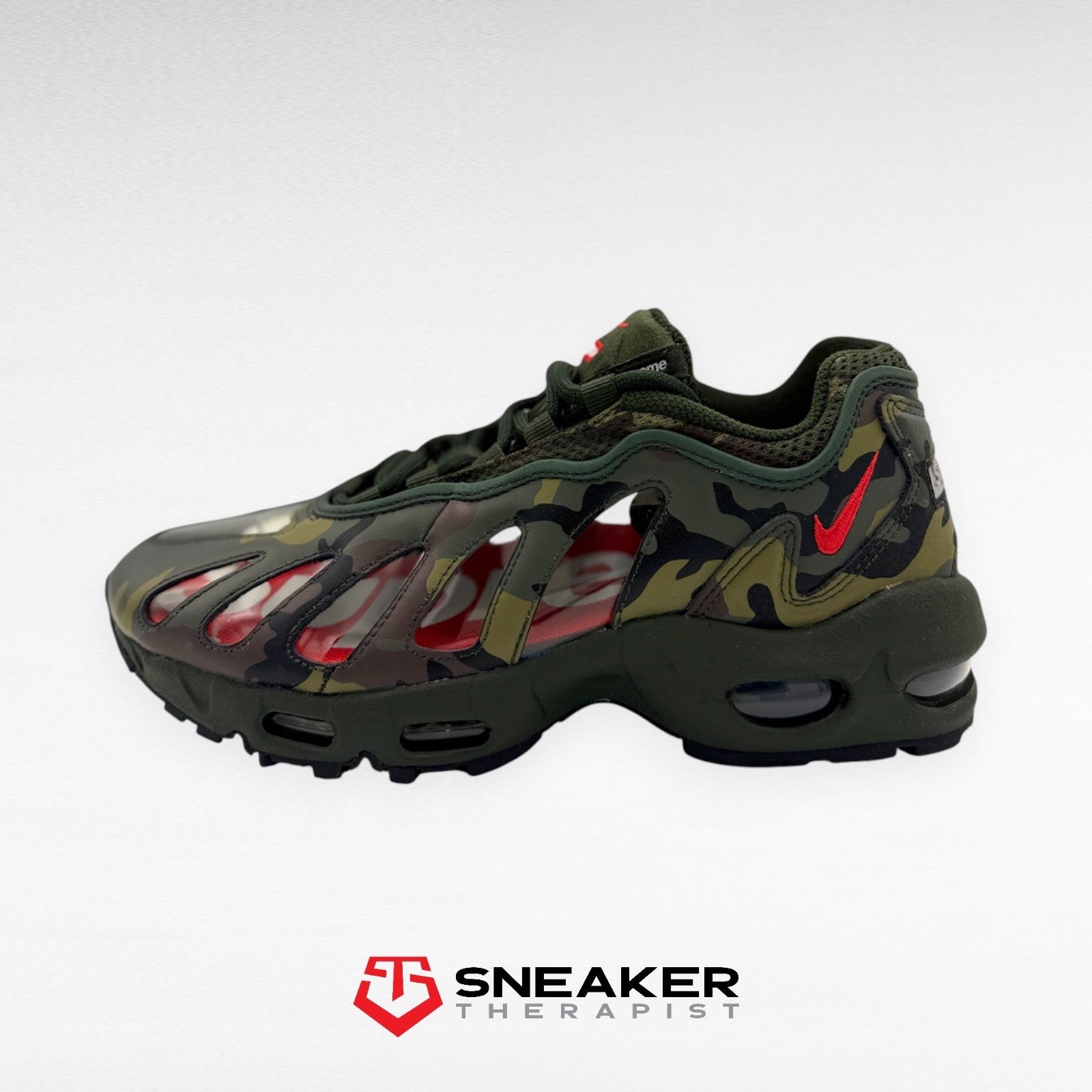Nike Supreme x Air Max 96 'Camo' - CV7652-300 - Größe 39 | 40 | 42 | 45 | 45.5