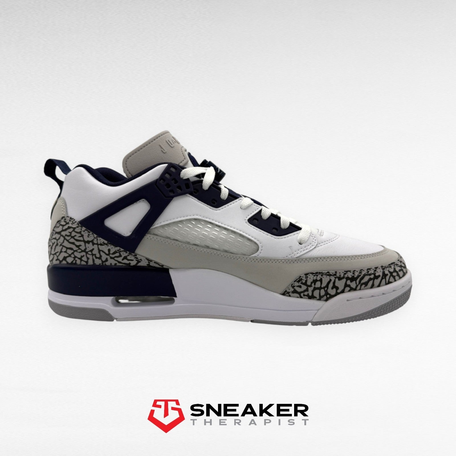 Nike Jordan Spizike Low 'White Midnight Navy' - FQ1759-140 - Größe EU 47 US 12.5
